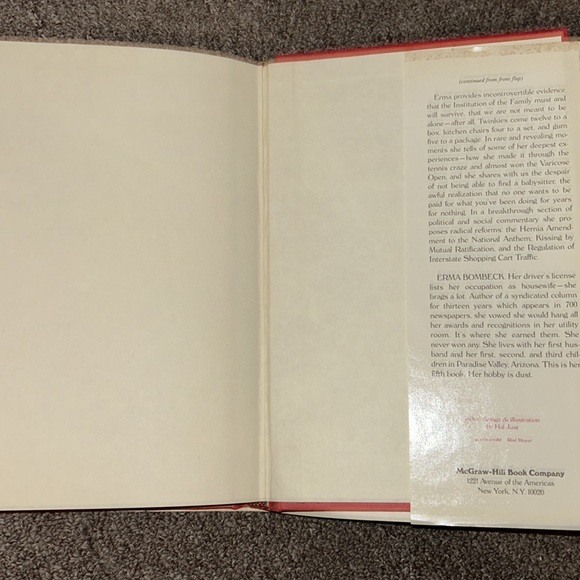*6/$20*If Life Is A Bowl Of Cherries What Am I Doing In The Pits? - Erma Bombeck - Picture 9 of 11